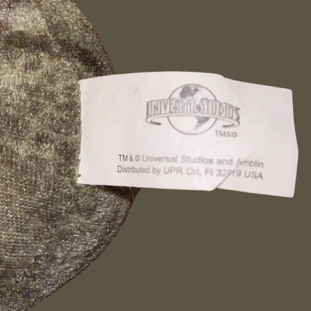 Jurassic Park Logo Universal Studios Exclusive Games Plush Dinosaur Green Raptor - Picture 3 of 3